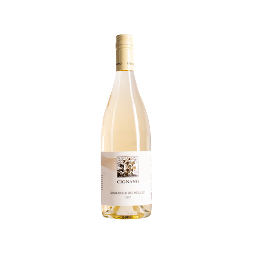Vino bianco Marche DOC Bianchello del Metauro della Cantina Cignano
