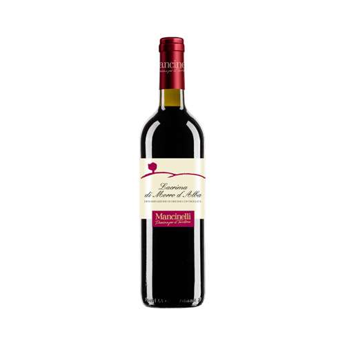 Vino rosso Lacrima di Morro d’Alba DOC della Cantina Mancinelli