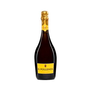 Spumante Rosé Dosaggio Zero Metodo Classico della Cantina Il Pollenza, bottiglia da 0,75L