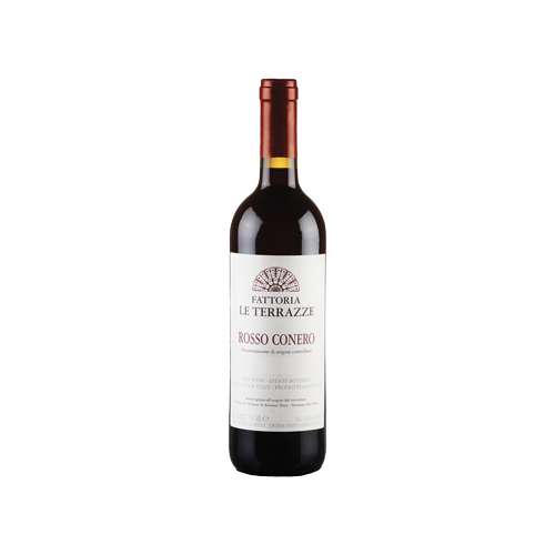 Vino rosso Rosso Conero DOC della Cantina Fattoria Le Terrazze
