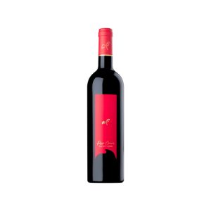 Vino rosso Rosso Conero DOC della Cantina Piantate Lunghe, bottiglia da 0,75L