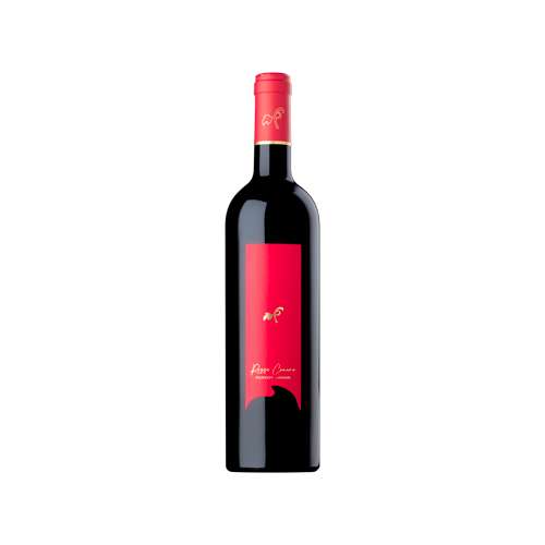 Vino rosso Rosso Conero DOC della Cantina Piantate Lunghe, bottiglia da 0,75L