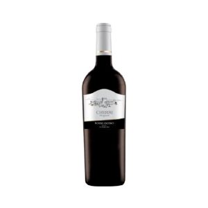 Vino rosso marchigiano Rosso Piceno Superiore DOC della Cantina Cherri, bottiglia da 0,75L