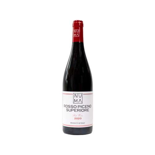 Vino rosso Rosso Piceno Superiore DOC della Cantina Numa