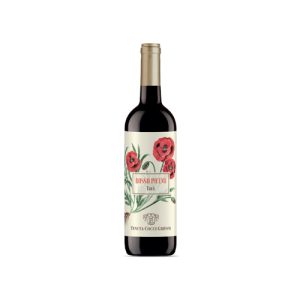 Vino rosso marchigiano Rosso Piceno DOC “Tarà” della Cantina Tenuta Cocci Grifoni, bottiglia da 0,75 L