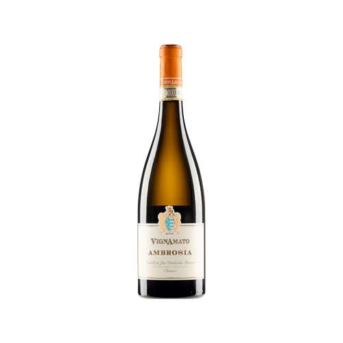 Vino bianco Verdicchio dei Castelli di Jesi Classico Riserva DOCG “Ambrosia” della Cantina Vignamato