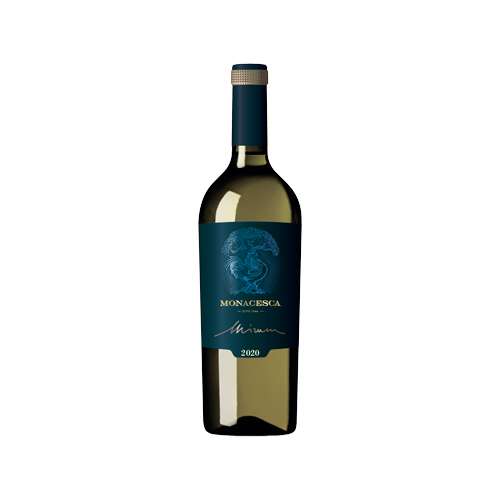 Vino bianco Verdicchio di Matelica Riserva DOCG “Mirum” della Fattoria La Monacesca, bottiglia da 0,75L