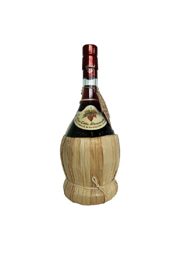 Vino Cotto Stravecchio in fiaschetto dell’Azienda Agricola Lorese di Loro Piceno